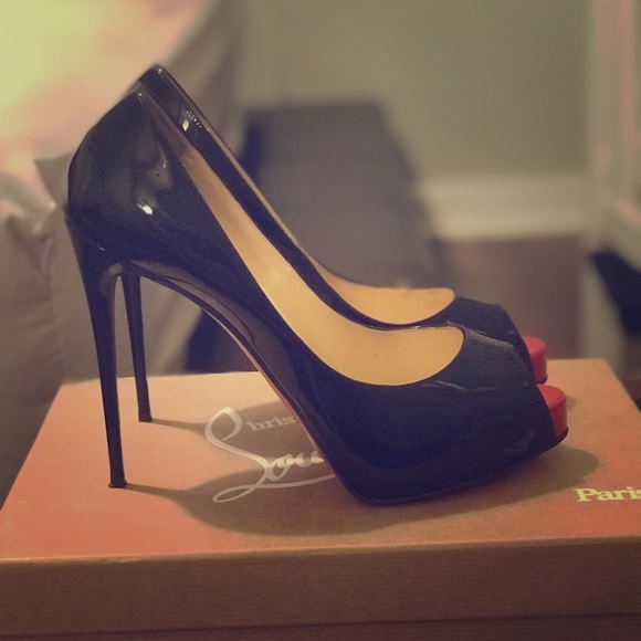 Christian Louboutin Shoes - Christian Louboutin peep toe heels